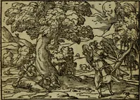 An illustration from Qvadrins historiqves de la Bible (1558)