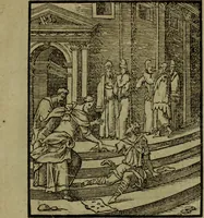 An illustration from Qvadrins historiqves de la Bible (1558)