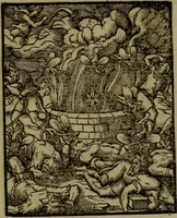 An illustration from Qvadrins historiqves de la Bible (1558)