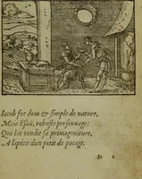 An illustration from Qvadrins historiqves de la Bible (1558)