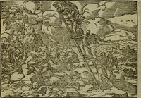 An illustration from Qvadrins historiqves de la Bible (1558)