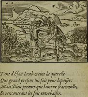 An illustration from Qvadrins historiqves de la Bible (1558)