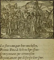 An illustration from Qvadrins historiqves de la Bible (1558)