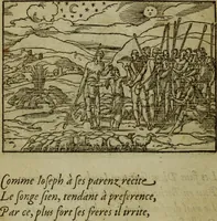 An illustration from Qvadrins historiqves de la Bible (1558)