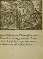 An illustration from Qvadrins historiqves de la Bible (1558)