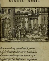 Picture 48 of 281 from Qvadrins historiqves de la Bible (1558), leaf 54