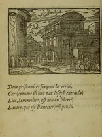 An illustration from Qvadrins historiqves de la Bible (1558)