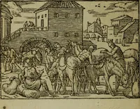 An illustration from Qvadrins historiqves de la Bible (1558)