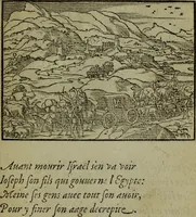 An illustration from Qvadrins historiqves de la Bible (1558)