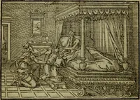An illustration from Qvadrins historiqves de la Bible (1558)