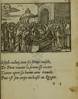 An illustration from Qvadrins historiqves de la Bible (1558)
