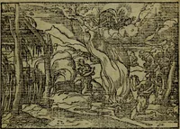 An illustration from Qvadrins historiqves de la Bible (1558)