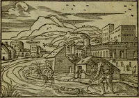 An illustration from Qvadrins historiqves de la Bible (1558)