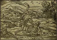 An illustration from Qvadrins historiqves de la Bible (1558)
