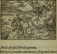 An illustration from Qvadrins historiqves de la Bible (1558)