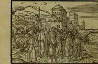 An illustration from Qvadrins historiqves de la Bible (1558)