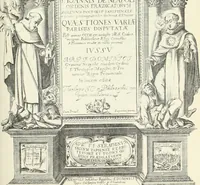 An illustration from Qvaestiones variae Parisiis dispvtatae solemnis doctoris F. Ioannis de Neapoli (1618)