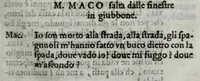 An illustration from Qvattro comedie del divino Pietro Aretino : cioè, Il marescalco, La cortegiana, La talanta, L'hipocrito (1588)