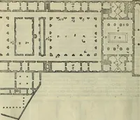 An illustration from I qvattro libri dell'architettvra di Andrea Palladio : ne' quali, dopo un breue trattato de' cinque ordini, & di quelli auertimenti, che sono piu necessarij nel fabricare; (1570)