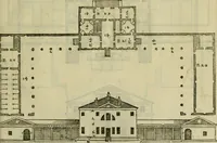 Picture 125 of 346 from I qvattro libri dell'architettvra di Andrea Palladio : ne' quali, dopo un breue trattato de' cinque ordini, & di quelli auertimenti, che sono piu necessarij nel fabricare; (1570), leaf 120