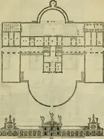 An illustration from I qvattro libri dell'architettvra di Andrea Palladio : ne' quali, dopo un breue trattato de' cinque ordini, & di quelli auertimenti, che sono piu necessarij nel fabricare; (1570)