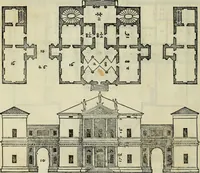 An illustration from I qvattro libri dell'architettvra di Andrea Palladio : ne' quali, dopo un breue trattato de' cinque ordini, & di quelli auertimenti, che sono piu necessarij nel fabricare; (1570)