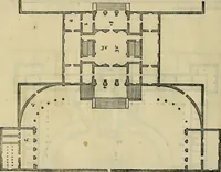 An illustration from I qvattro libri dell'architettvra di Andrea Palladio : ne' quali, dopo un breue trattato de' cinque ordini, & di quelli auertimenti, che sono piu necessarij nel fabricare; (1570)