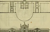 An illustration from I qvattro libri dell'architettvra di Andrea Palladio : ne' quali, dopo un breue trattato de' cinque ordini, & di quelli auertimenti, che sono piu necessarij nel fabricare; (1570)