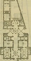 An illustration from I qvattro libri dell'architettvra di Andrea Palladio : ne' quali, dopo un breue trattato de' cinque ordini, & di quelli auertimenti, che sono piu necessarij nel fabricare; (1570)