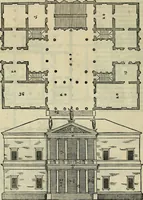 Picture 160 of 346 from I qvattro libri dell'architettvra di Andrea Palladio : ne' quali, dopo un breue trattato de' cinque ordini, & di quelli auertimenti, che sono piu necessarij nel fabricare; (1570), leaf 147