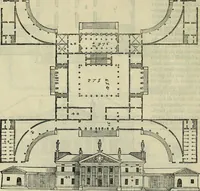An illustration from I qvattro libri dell'architettvra di Andrea Palladio : ne' quali, dopo un breue trattato de' cinque ordini, & di quelli auertimenti, che sono piu necessarij nel fabricare; (1570)