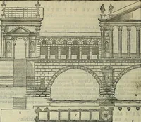 An illustration from I qvattro libri dell'architettvra di Andrea Palladio : ne' quali, dopo un breue trattato de' cinque ordini, & di quelli auertimenti, che sono piu necessarij nel fabricare; (1570)