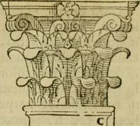 An illustration from I qvattro libri dell'architettvra di Andrea Palladio : ne' quali, dopo un breue trattato de' cinque ordini, & di quelli auertimenti, che sono piu necessarij nel fabricare; (1570)