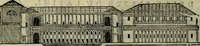 Picture 197 of 346 from I qvattro libri dell'architettvra di Andrea Palladio : ne' quali, dopo un breue trattato de' cinque ordini, & di quelli auertimenti, che sono piu necessarij nel fabricare; (1570), leaf 187