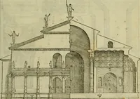 An illustration from I qvattro libri dell'architettvra di Andrea Palladio : ne' quali, dopo un breue trattato de' cinque ordini, & di quelli auertimenti, che sono piu necessarij nel fabricare; (1570)