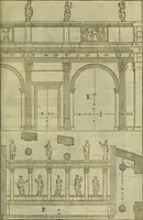Picture 234 of 346 from I qvattro libri dell'architettvra di Andrea Palladio : ne' quali, dopo un breue trattato de' cinque ordini, & di quelli auertimenti, che sono piu necessarij nel fabricare; (1570), leaf 226