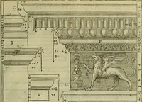 Picture 244 of 346 from I qvattro libri dell'architettvra di Andrea Palladio : ne' quali, dopo un breue trattato de' cinque ordini, & di quelli auertimenti, che sono piu necessarij nel fabricare; (1570), leaf 234