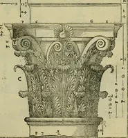 An illustration from I qvattro libri dell'architettvra di Andrea Palladio : ne' quali, dopo un breue trattato de' cinque ordini, & di quelli auertimenti, che sono piu necessarij nel fabricare; (1570)