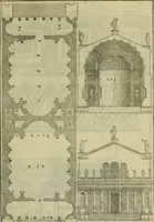 Picture 247 of 346 from I qvattro libri dell'architettvra di Andrea Palladio : ne' quali, dopo un breue trattato de' cinque ordini, & di quelli auertimenti, che sono piu necessarij nel fabricare; (1570), leaf 236