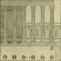 An illustration from I qvattro libri dell'architettvra di Andrea Palladio : ne' quali, dopo un breue trattato de' cinque ordini, & di quelli auertimenti, che sono piu necessarij nel fabricare; (1570)