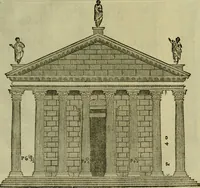 Picture 273 of 346 from I qvattro libri dell'architettvra di Andrea Palladio : ne' quali, dopo un breue trattato de' cinque ordini, & di quelli auertimenti, che sono piu necessarij nel fabricare; (1570), leaf 256