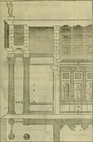An illustration from I qvattro libri dell'architettvra di Andrea Palladio : ne' quali, dopo un breue trattato de' cinque ordini, & di quelli auertimenti, che sono piu necessarij nel fabricare; (1570)