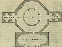 An illustration from I qvattro libri dell'architettvra di Andrea Palladio : ne' quali, dopo un breue trattato de' cinque ordini, & di quelli auertimenti, che sono piu necessarij nel fabricare; (1570)