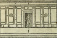 An illustration from I qvattro libri dell'architettvra di Andrea Palladio : ne' quali, dopo un breue trattato de' cinque ordini, & di quelli auertimenti, che sono piu necessarij nel fabricare; (1570)