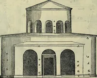 An illustration from I qvattro libri dell'architettvra di Andrea Palladio : ne' quali, dopo un breue trattato de' cinque ordini, & di quelli auertimenti, che sono piu necessarij nel fabricare; (1570)