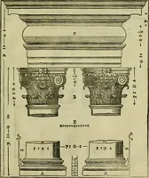 An illustration from I qvattro libri dell'architettvra di Andrea Palladio : ne' quali, dopo un breue trattato de' cinque ordini, & di quelli auertimenti, che sono piu necessarij nel fabricare; (1570)