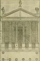 An illustration from I qvattro libri dell'architettvra di Andrea Palladio : ne' quali, dopo un breue trattato de' cinque ordini, & di quelli auertimenti, che sono piu necessarij nel fabricare; (1570)