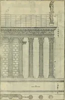 Picture 326 of 346 from I qvattro libri dell'architettvra di Andrea Palladio : ne' quali, dopo un breue trattato de' cinque ordini, & di quelli auertimenti, che sono piu necessarij nel fabricare; (1570), leaf 313