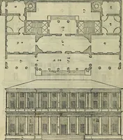 An illustration from I qvattro libri dell'architettvra di Andrea Palladio : ne' quali, dopo un breue trattato de' cinque ordini, & di quelli auertimenti, che sono piu necessarij nel fabricare; (1570)