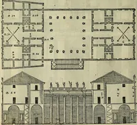 An illustration from I qvattro libri dell'architettvra di Andrea Palladio : ne' quali, dopo un breue trattato de' cinque ordini, & di quelli auertimenti, che sono piu necessarij nel fabricare; (1570)